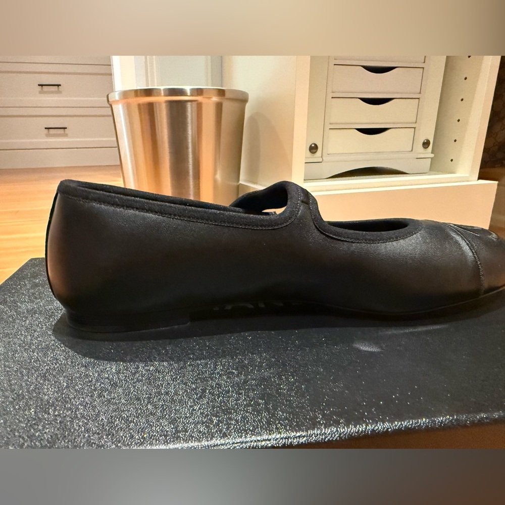 CHANEL Black Mary Jane Loafers - Picture 6 of 10